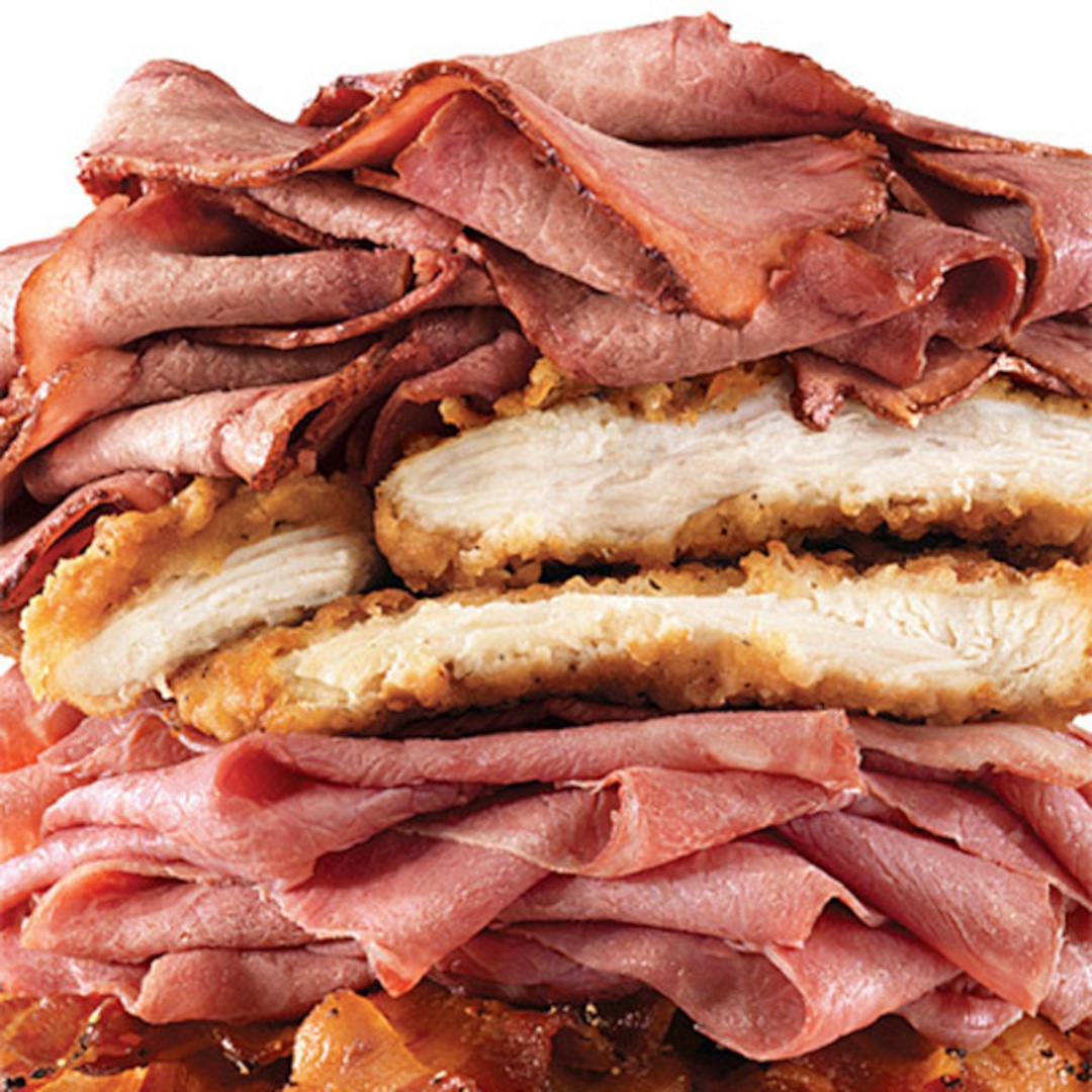 Arby's New 10 Meat Mountain Sandwich Includes 8 Types of Meat (and a